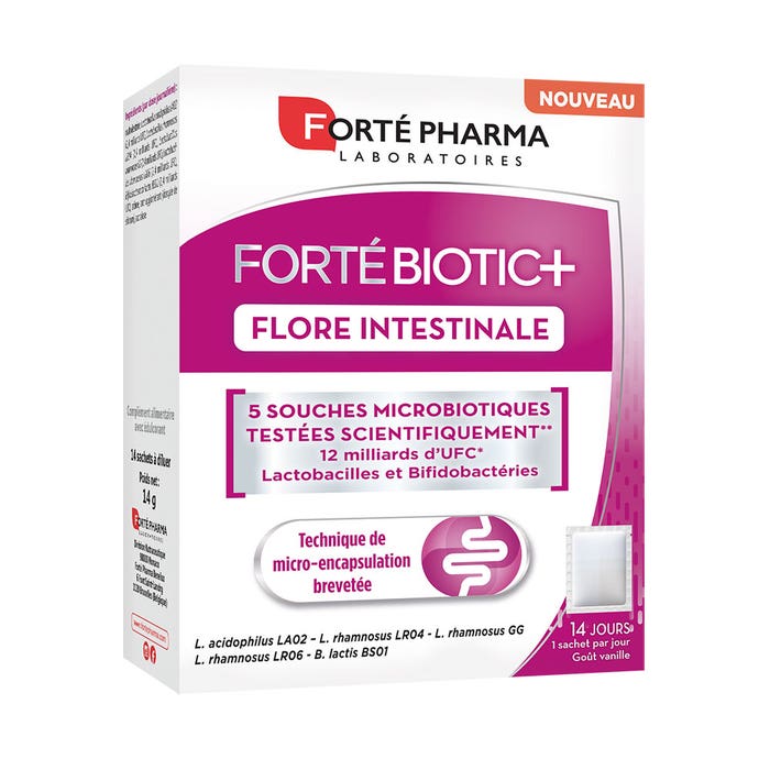 Forté Pharma Forté Biotic Flora intestinale 14 borse