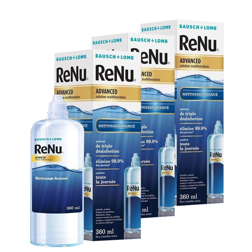 Bausch&Lomb Renu Soluzione multifunzione avanzata per lenti morbide 3x360ml
