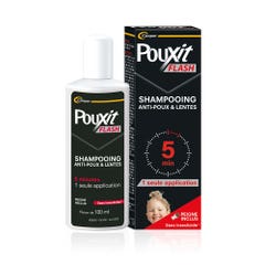 Pouxit Flash Shampoo per pidocchi e unghie 100ml