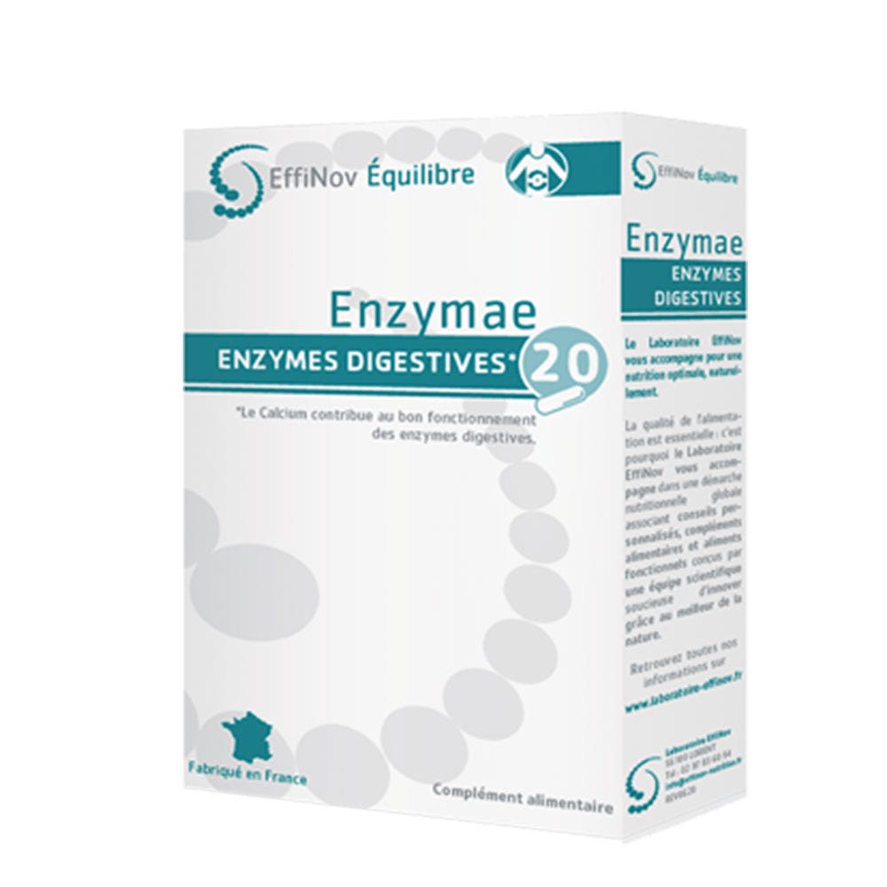 Effinov Nutrition Enzima enzimi digestivi 20 capsule