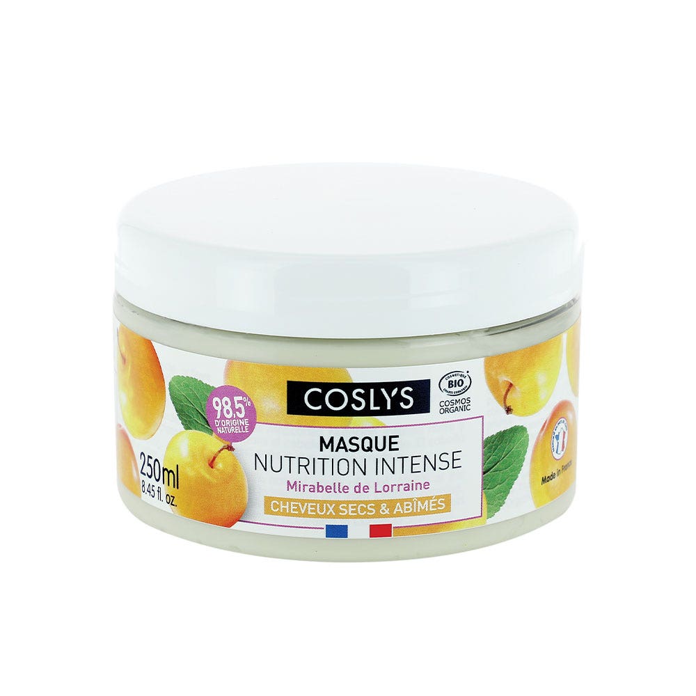 Coslys Maschera biologica di Nutrizione Intensiva Capelli molto secchi e danneggiati 150 ml