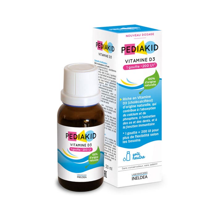 Vitamine D3 20ml Pediakid