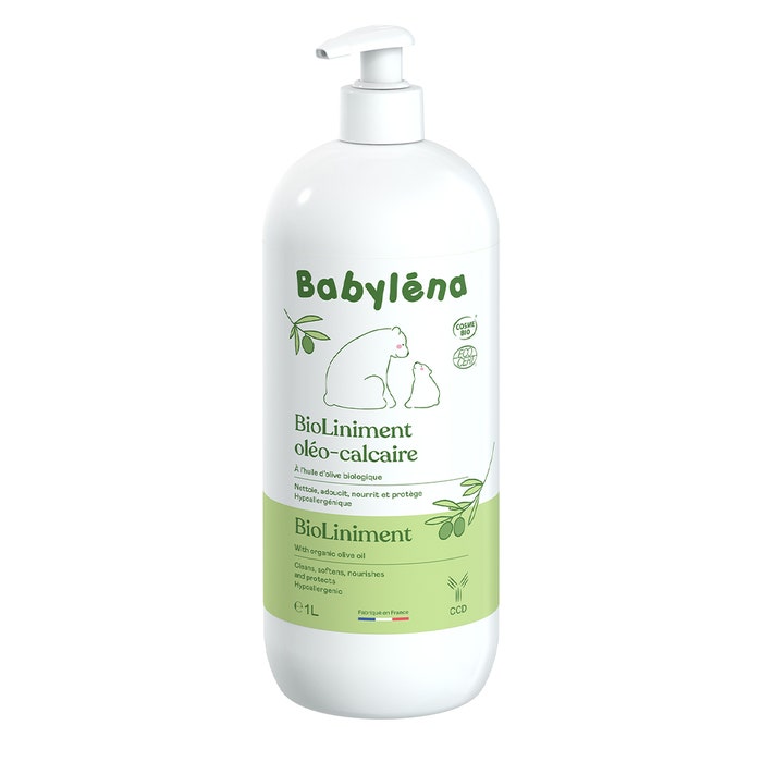 Bioliniment Oleo-calcareo all'Olio d'Oliva Bio 1l A L'huile D'olive Bio Babylena