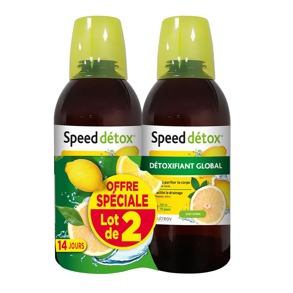 Nutreov Speed Duo Detox globale 2x500ml