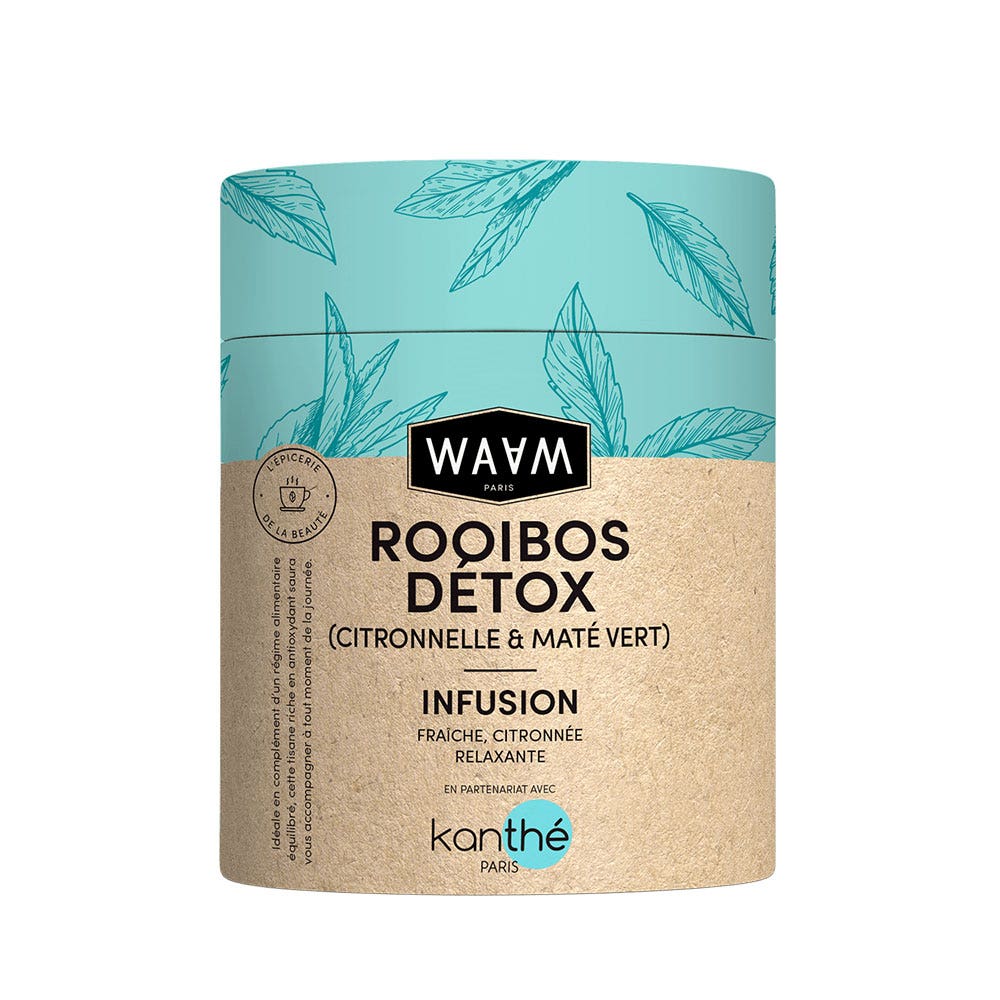 Waam Roiboos Detox Lemongrass ed Effetto Mat verde 80g