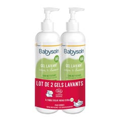 Babysoin Gel detergente Bio Dalla nascita 2x500ml