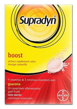Supradyn Integratore energetico al guaranà gusto frutta