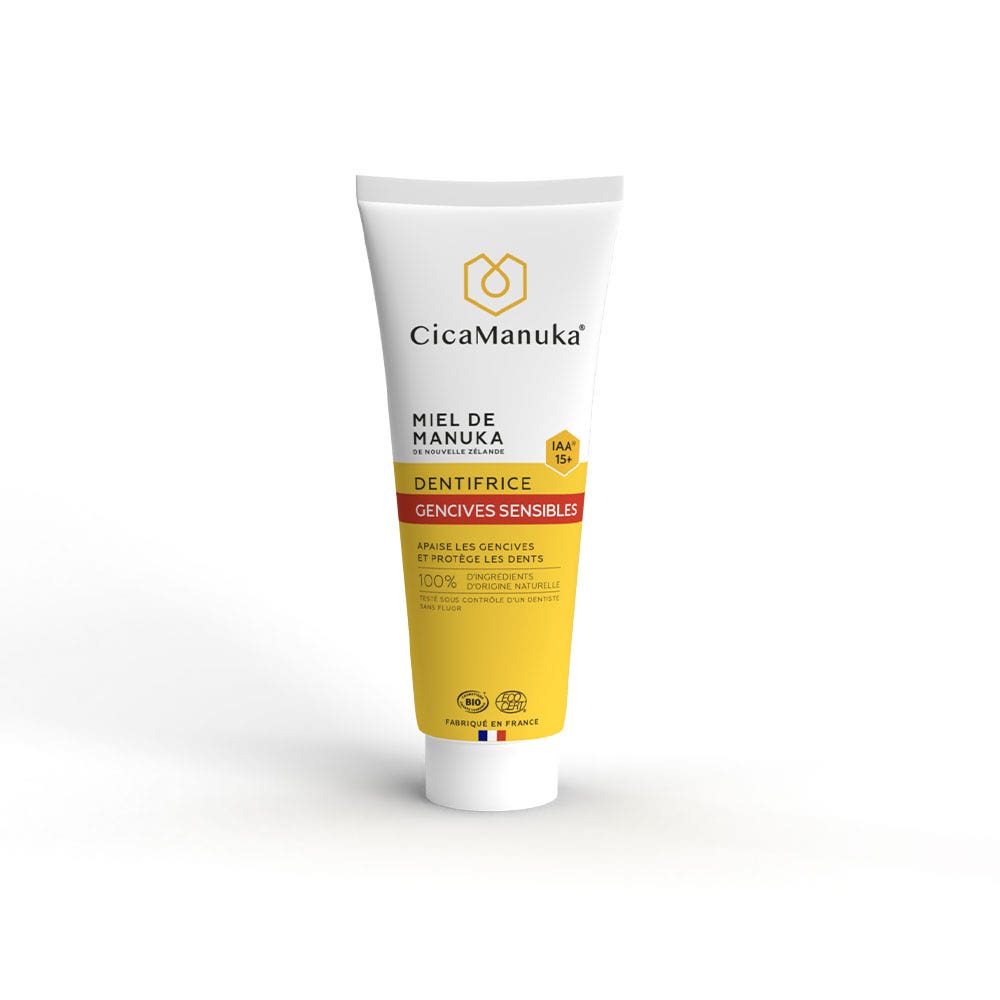 Cica Manuka Dentifricio per gengive sensibili al miele di manuka IAA15+ 75ml