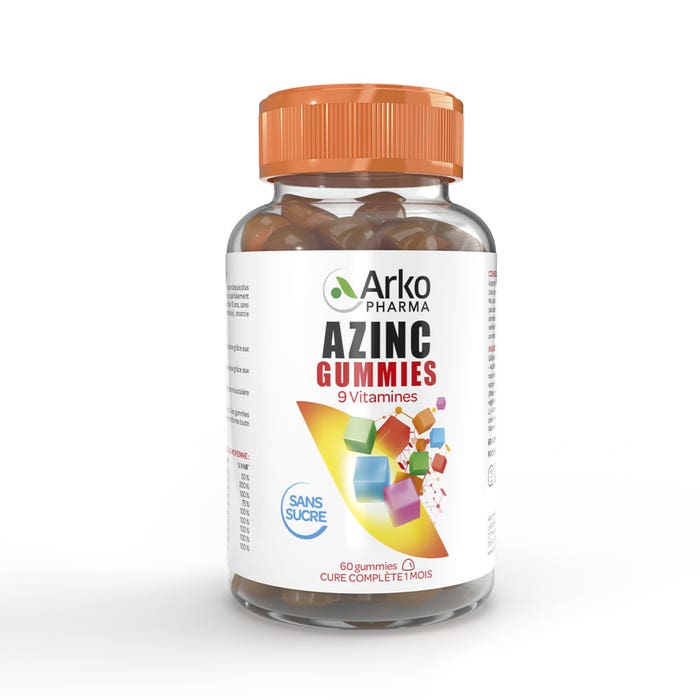 Arkopharma Azinc Multivitamine 60 gommine senza zucchero