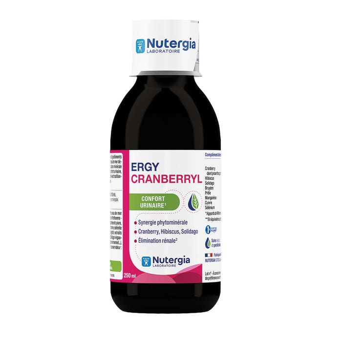 Ergycranberryl 250ml Comfort urinario Nutergia
