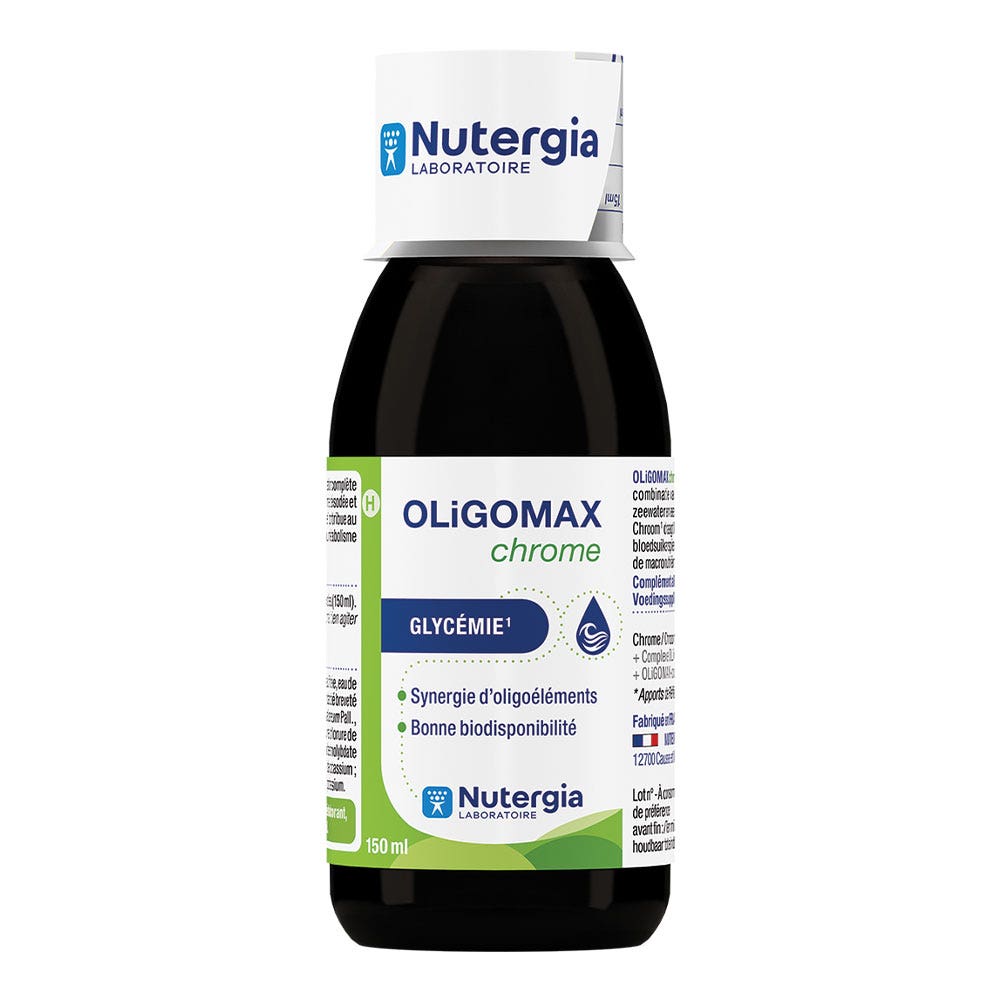 Nutergia Oligomax cromo per il metabolismo dei carboidrati 150 ml