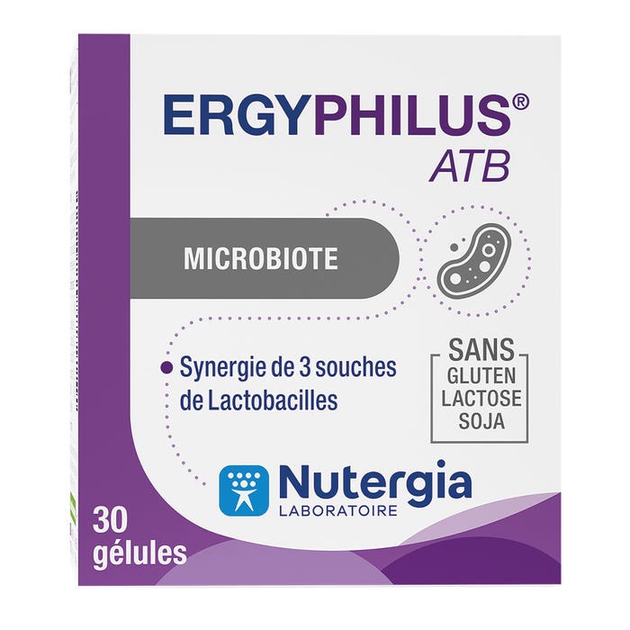Microbiota dell'Atb 30 capsule Ergyphilus Nutergia