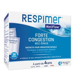 Respimer Bustine per irrigazione nasale Netiflow x30