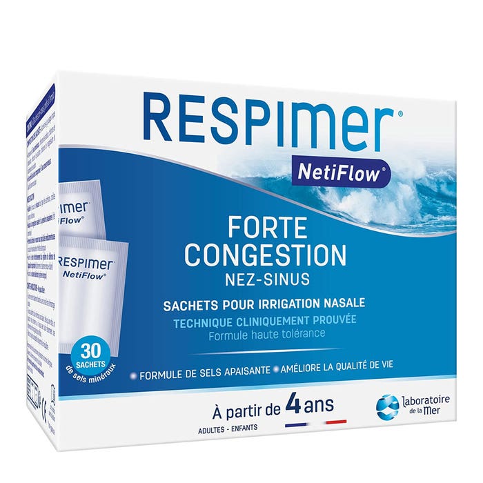 Bustine per irrigazione nasale Netiflow x30 Respimer