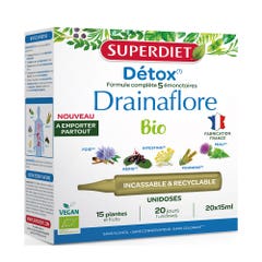 Superdiet Drainaflore Unidose Bio 300 ml