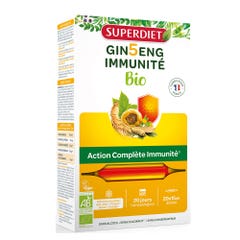Superdiet Immunità al Ginseng x20 fiale da 15 ml