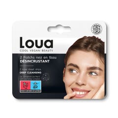 Loua Cerotti per lo scrub del naso Pelle a tendenza acneica x2
