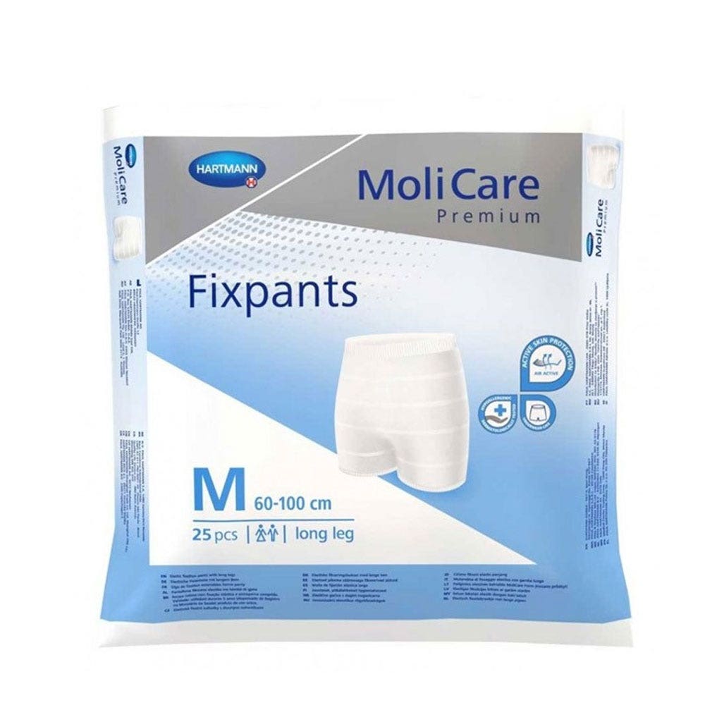 Hartmann MoliCare Fixpants Slip a rete con supporto per la debolezza della vescica Premium x25