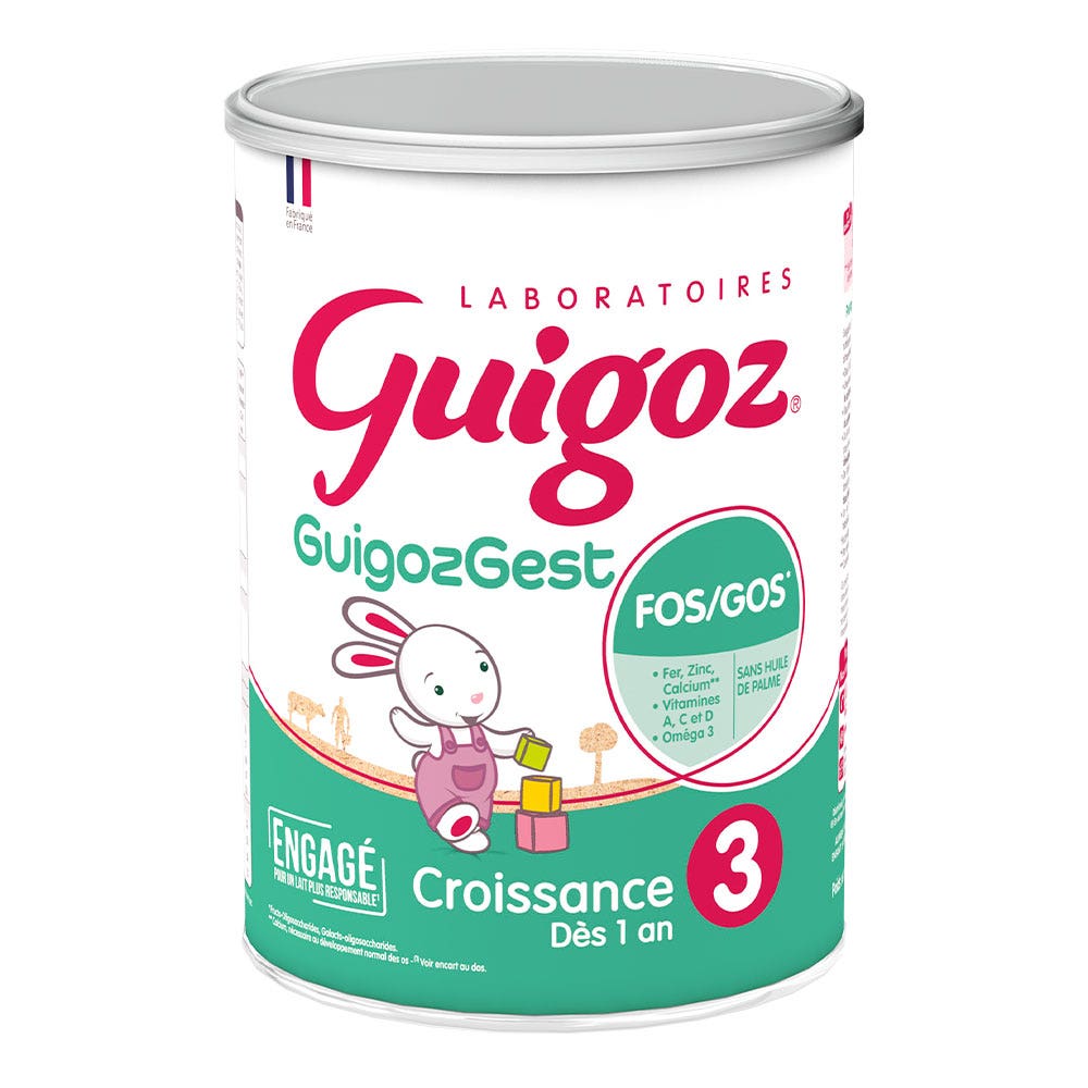 Guigoz Guigozgest Latte in polvere crescita 3 a partire da 1 anno 800 g