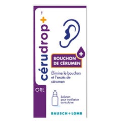 Bausch&Lomb Cerudrop+ soluzione auricolare 12ml