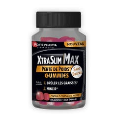 Forté Pharma XtraSlim Max Gomme per la perdita di peso 60 gomme da masticare