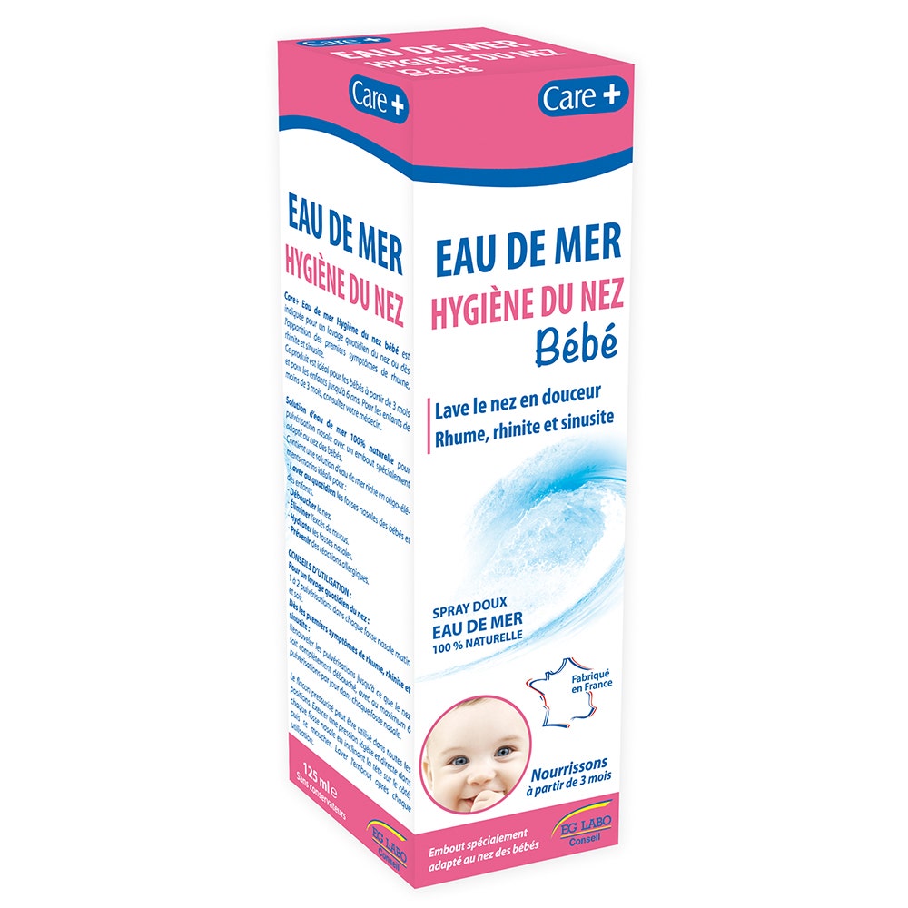 Care+ Acqua di mare per bambini 125 ml