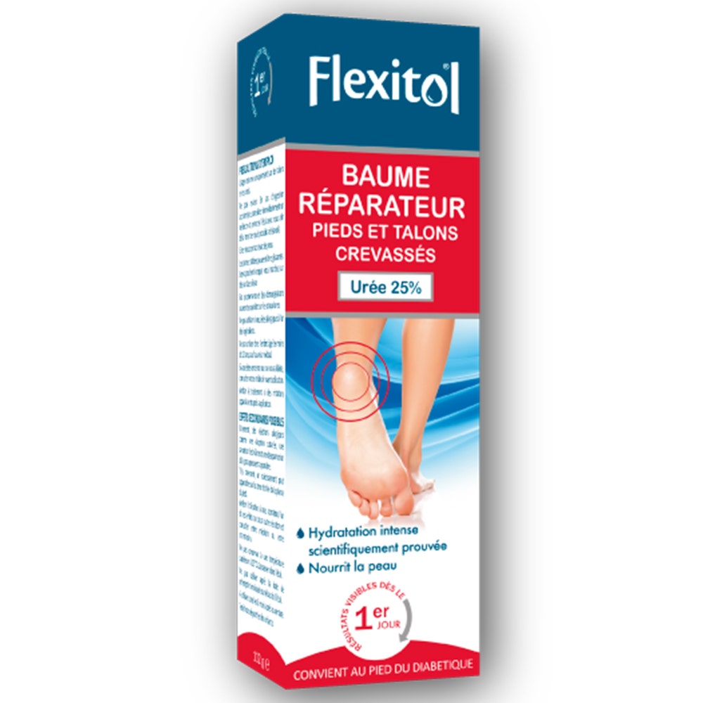 Flexitol Balsamo riparatore per i piedi e talloni screpolati 25% di urea 112g