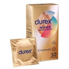 Preservativi Sensazione “pelle su pelle” 10pz Nude Senza lattice Durex