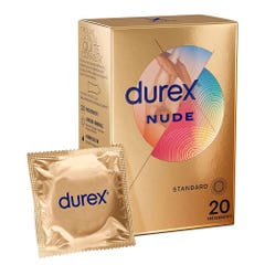 Preservativi Sensazione “pelle su pelle” 16pz Nude Standard Durex