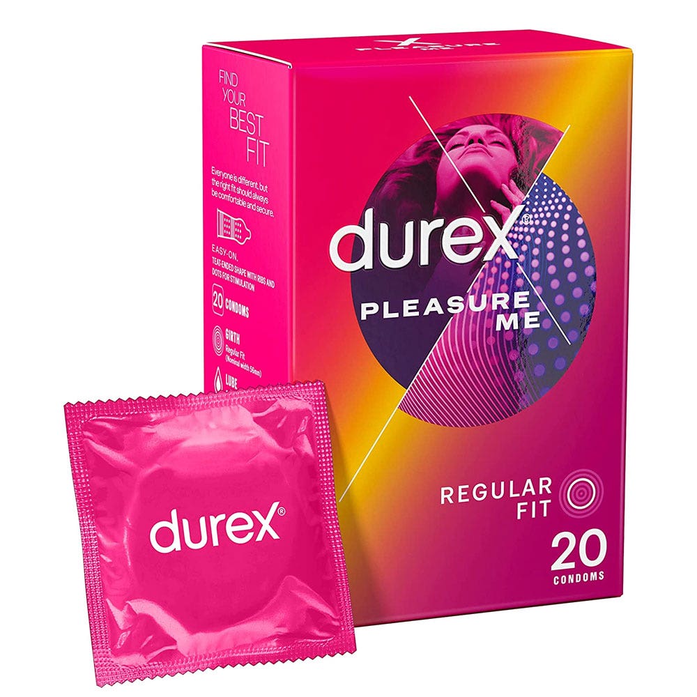 Durex Pleasure Preservativi Texture ultra perlata Me 20pz