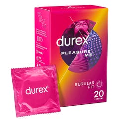 Durex Pleasure Preservativi Texture ultra perlata Me 20pz