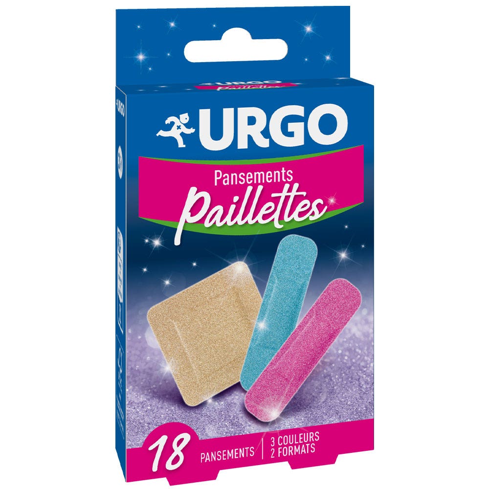 Urgo Medicazioni glitterate 2 dimensioni x18