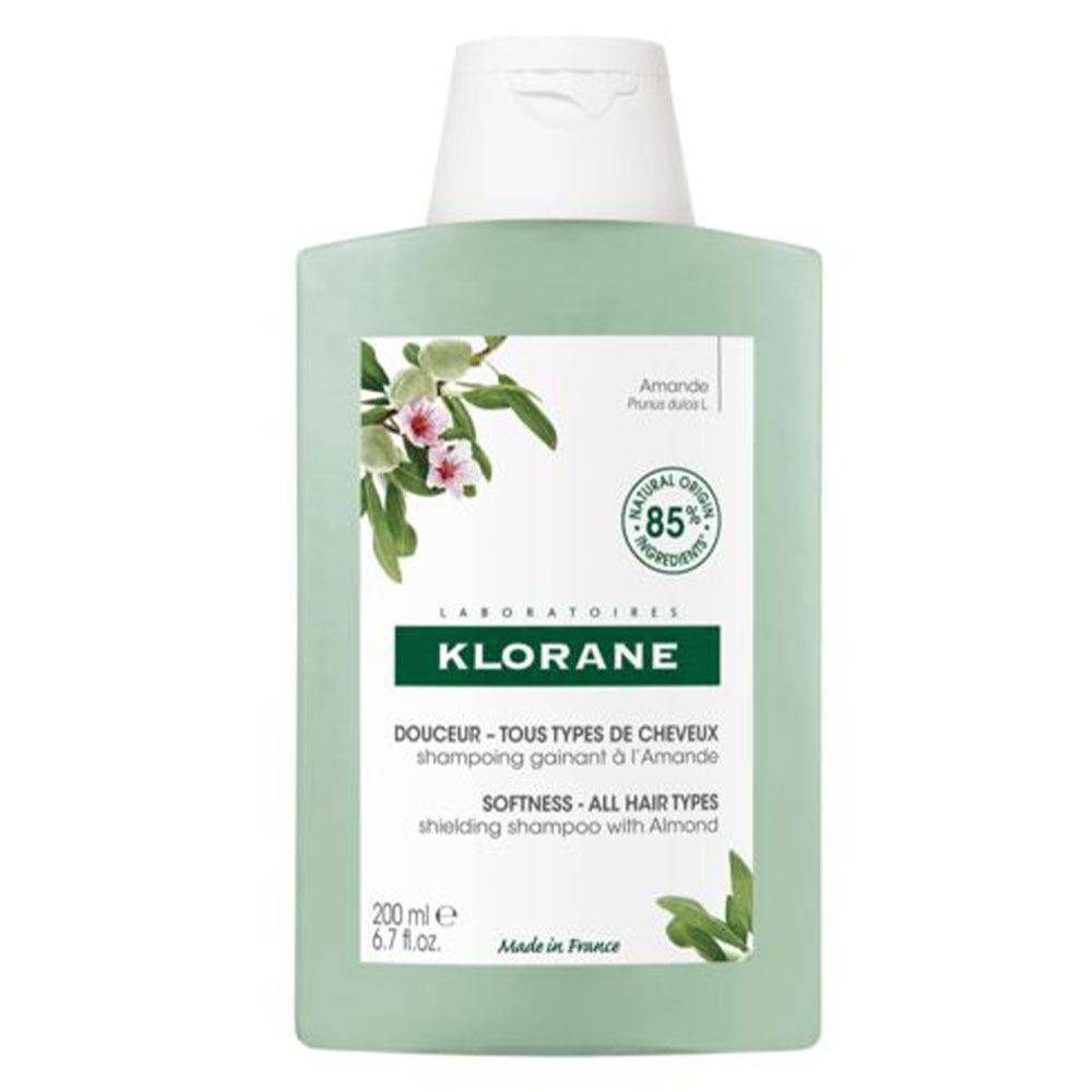 Klorane Mandorla Shampoo al Latte di Mandorla per tutti i tipi di capelli 200ml