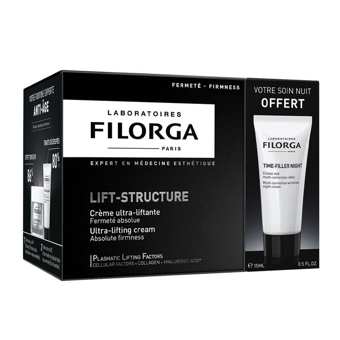 Filorga Time-Filler Set Crema Struttura Ultra-Lift 50ml + Crema Notte 15ml 5XP