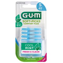 Gum Soft-Picks Bastoncini interdentali Comfort Flex menta fresca x40