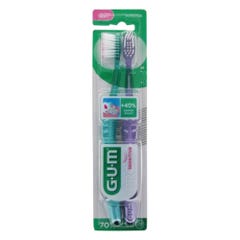 Gum Pro Sensitive Spazzolino da denti Ultra flessibile 15/100e x2