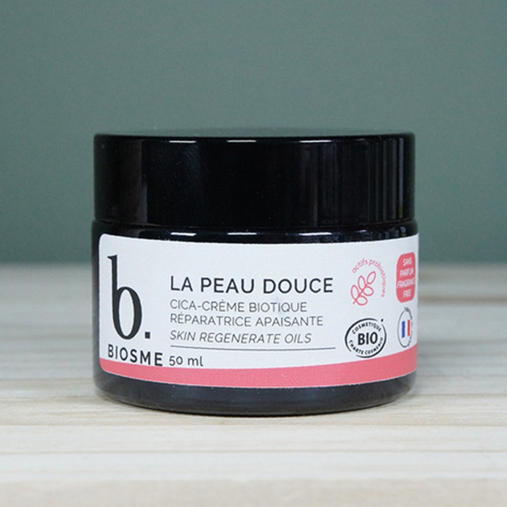 Biosme Crema biotica biologica Pelle morbida Riparatore e calmante 50ml