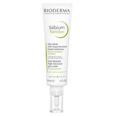 Bioderma Sebium Gel-Crema Anti-imperfezioni ad alta tollerabilità Kerato+ Pelle a tendenza acneica 30ml