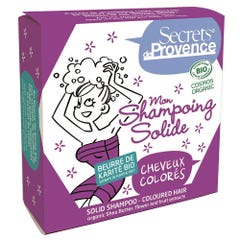 Secrets de Provence Shampoo Solidea Capelli colorati 85g