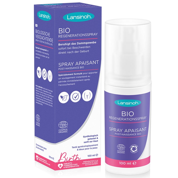 Spray lenitivo post-parto biologico 100ml Lansinoh