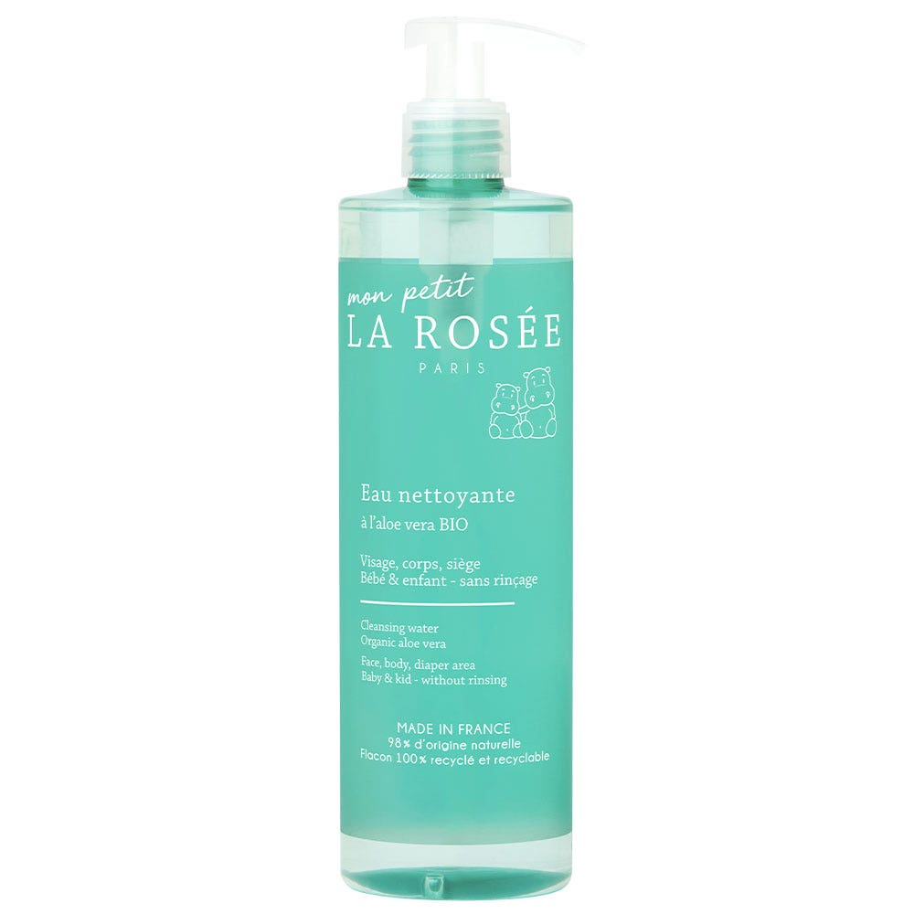 LA ROSÉE Bebè Acqua Detergente Con aloe vera bio 400 ml