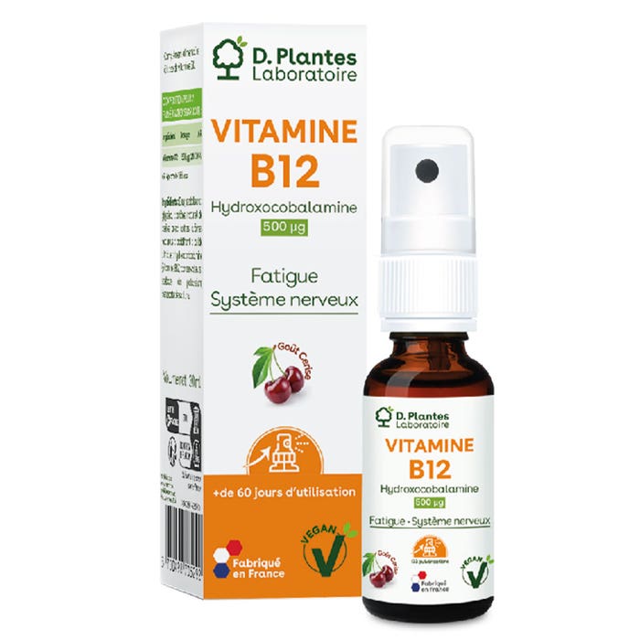 Vitamine B12 Spray 20mll D. Plantes