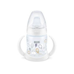 Nuk First Choice+ avec Temperature Control Tazza da allenamento Le Blanc Boccaglio in silicone per bambini a partire da 6 mesi 150 ml