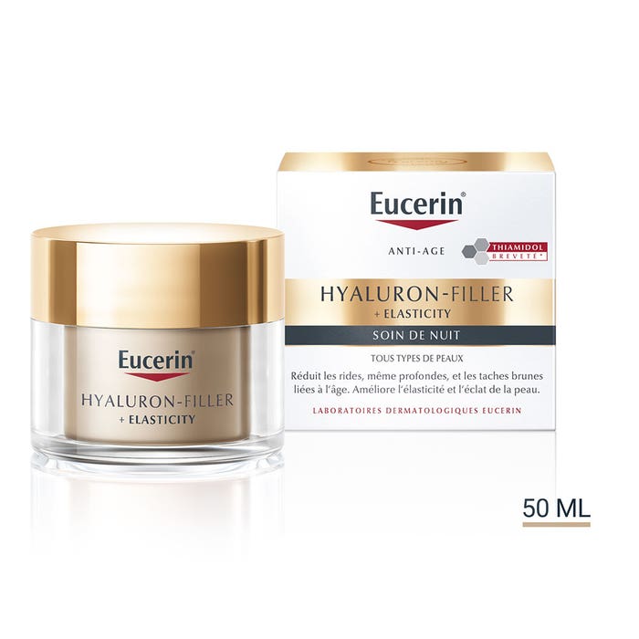 Eucerin Hyaluron-Filler + Elasticity Crema Notte 50ml