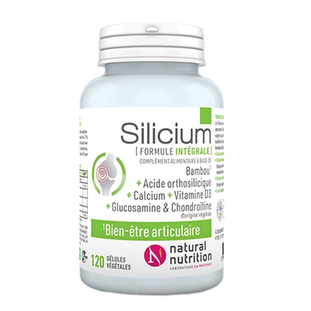 Natural Nutrition Silicium Benessere delle articolazioni 120 capsule
