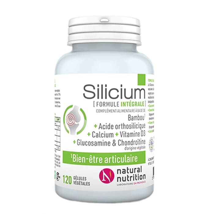 Silicium 120 capsule Benessere delle articolazioni Natural Nutrition
