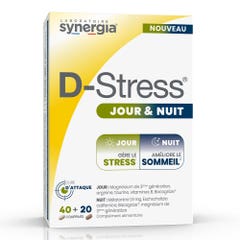 Synergia D-Stress Giorno e Notte 40+20 compresse