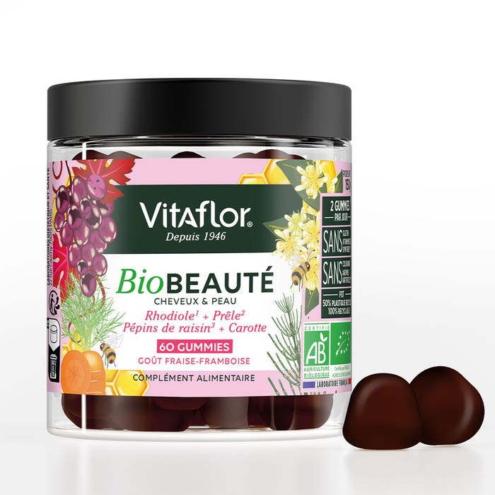 Vitaflor Bio Beauté Capelli e pelle 60 Gomme