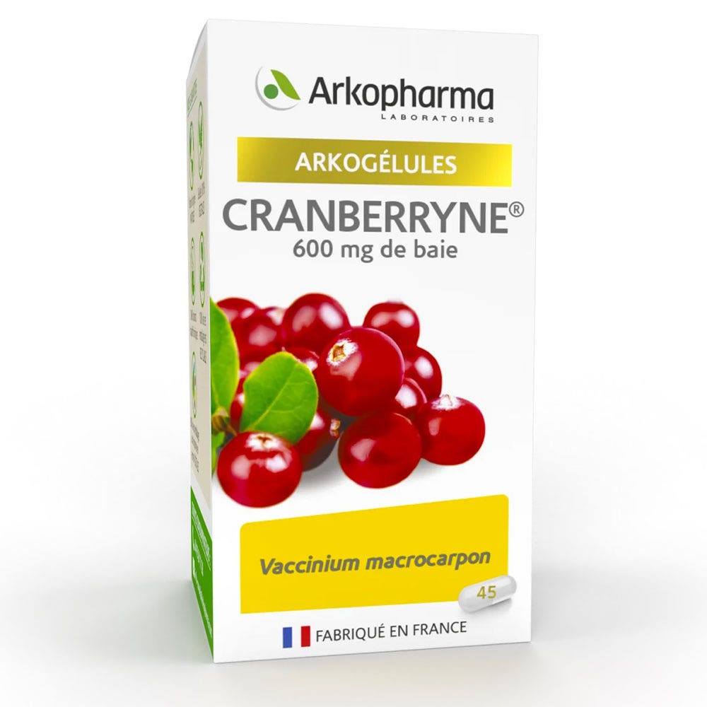 Arkopharma Arkocapsule Mirtillo rosso 600 mg di bacche 45 capsule