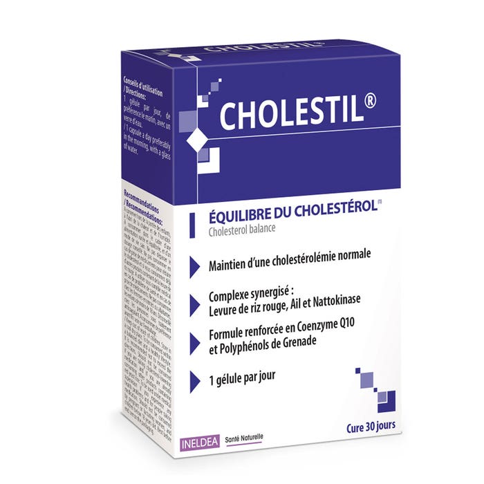 Ineldea Santé Naturelle Colestil Equilibrio del colesterolo 30 capsule